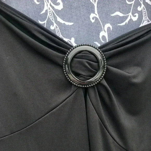 Notations size large black and white top/blouse - Picture 3 of 8